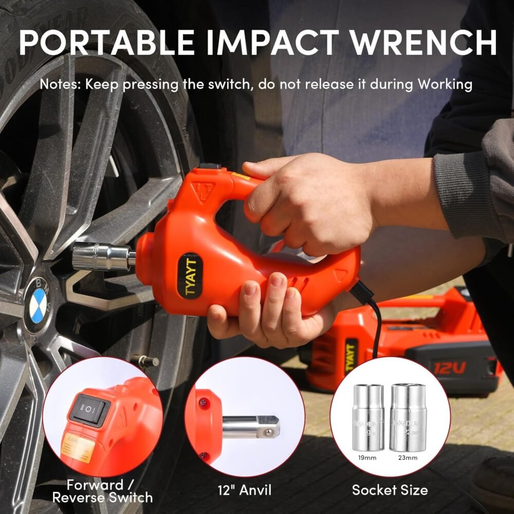 Electric Hydraulic Car Jack Kit - Image 4