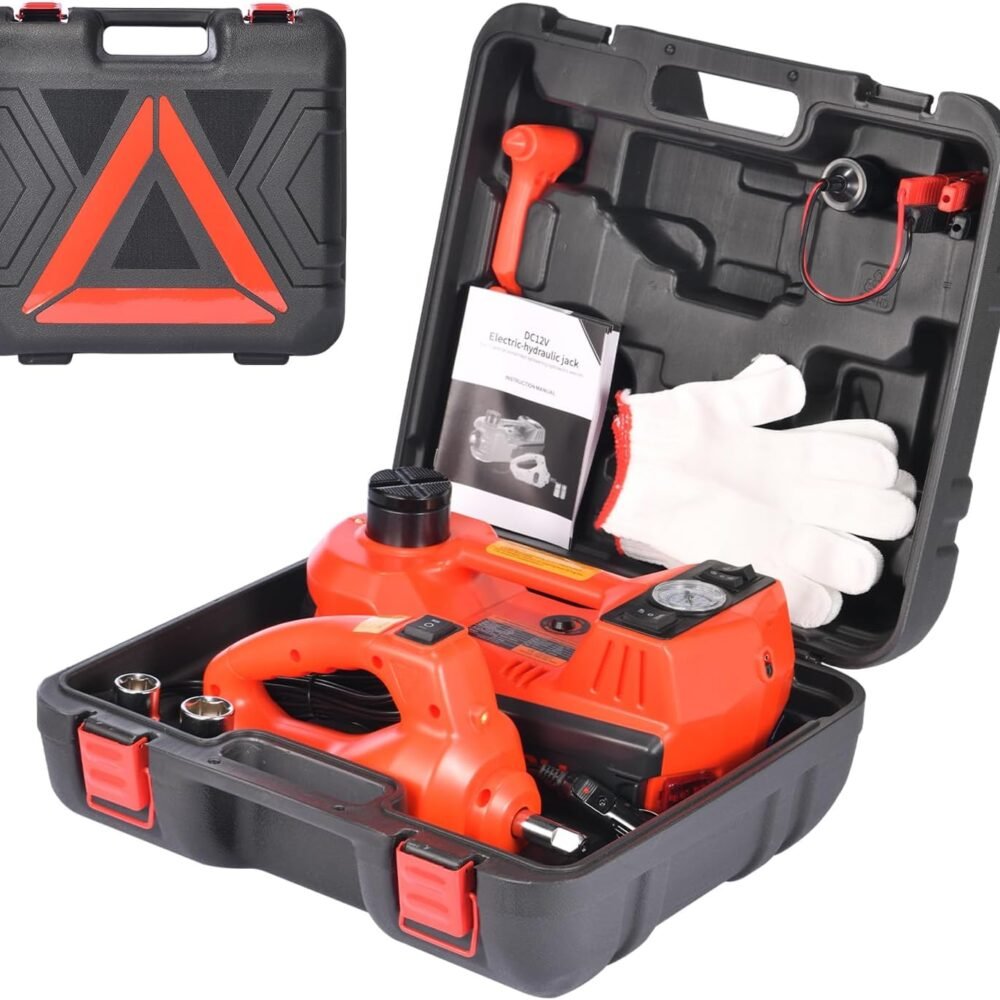 Electric Hydraulic Car Jack Kit