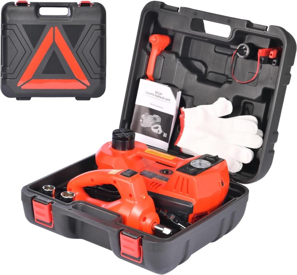 Electric Hydraulic Car Jack Kit