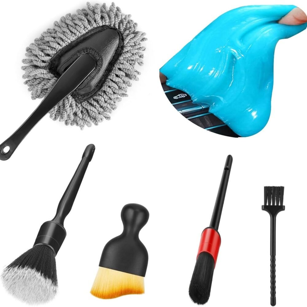 Car Detailing Brush & Gel Kit