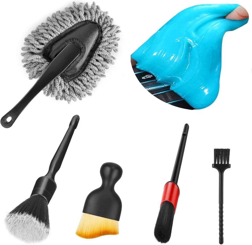 Car Detailing Brush & Gel Kit