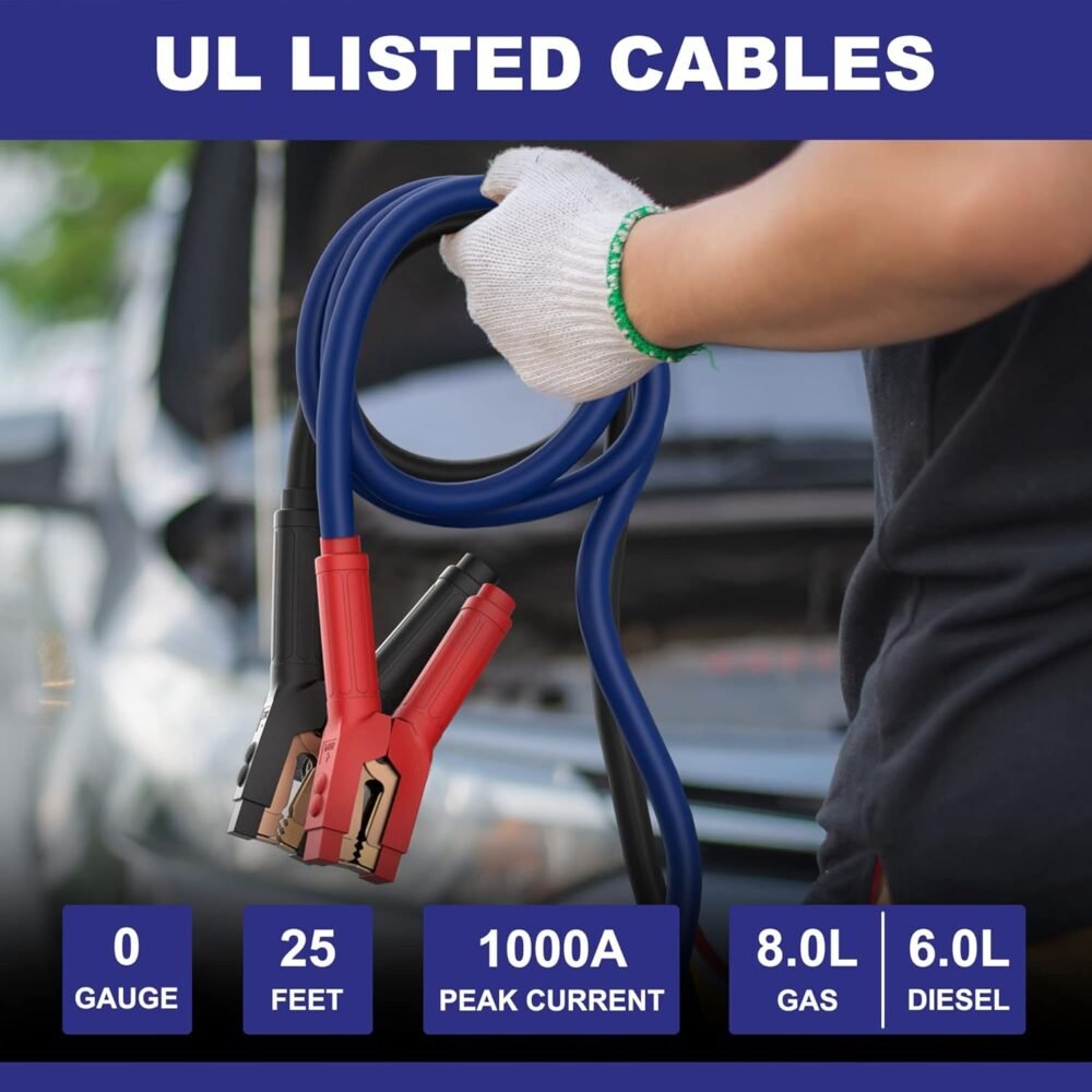 Heavy-Duty Jumper Cables - Image 5