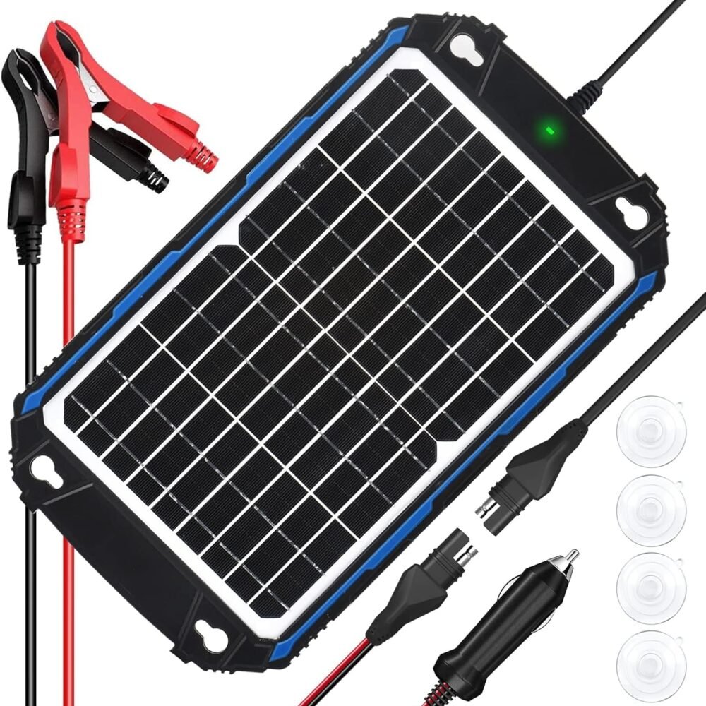 Solar Battery Charger & Maintainer