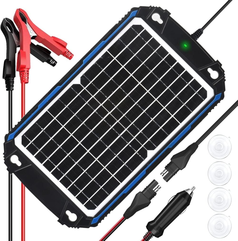 Solar Battery Charger & Maintainer