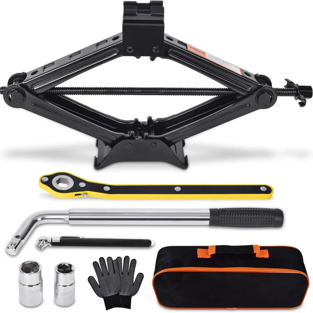 2-Ton Car Scissor Jack Kit