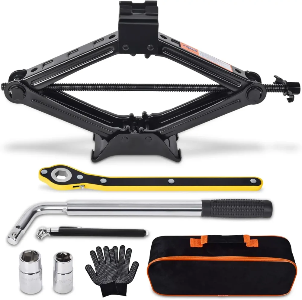 2-Ton Car Scissor Jack Kit